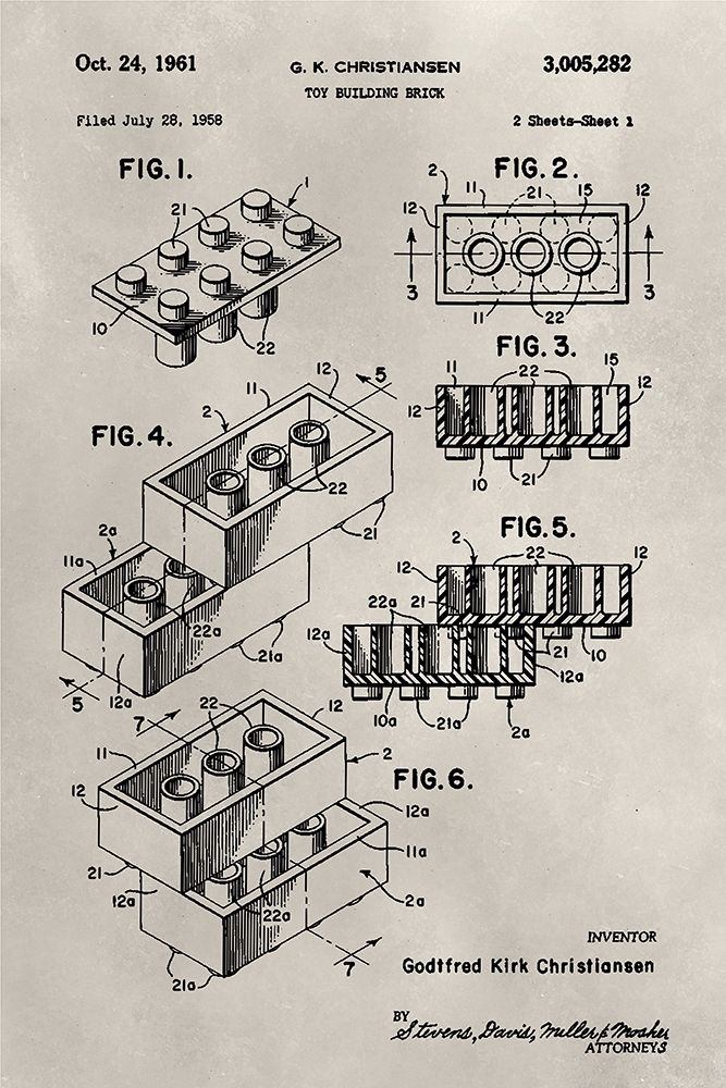 Patent--Lego