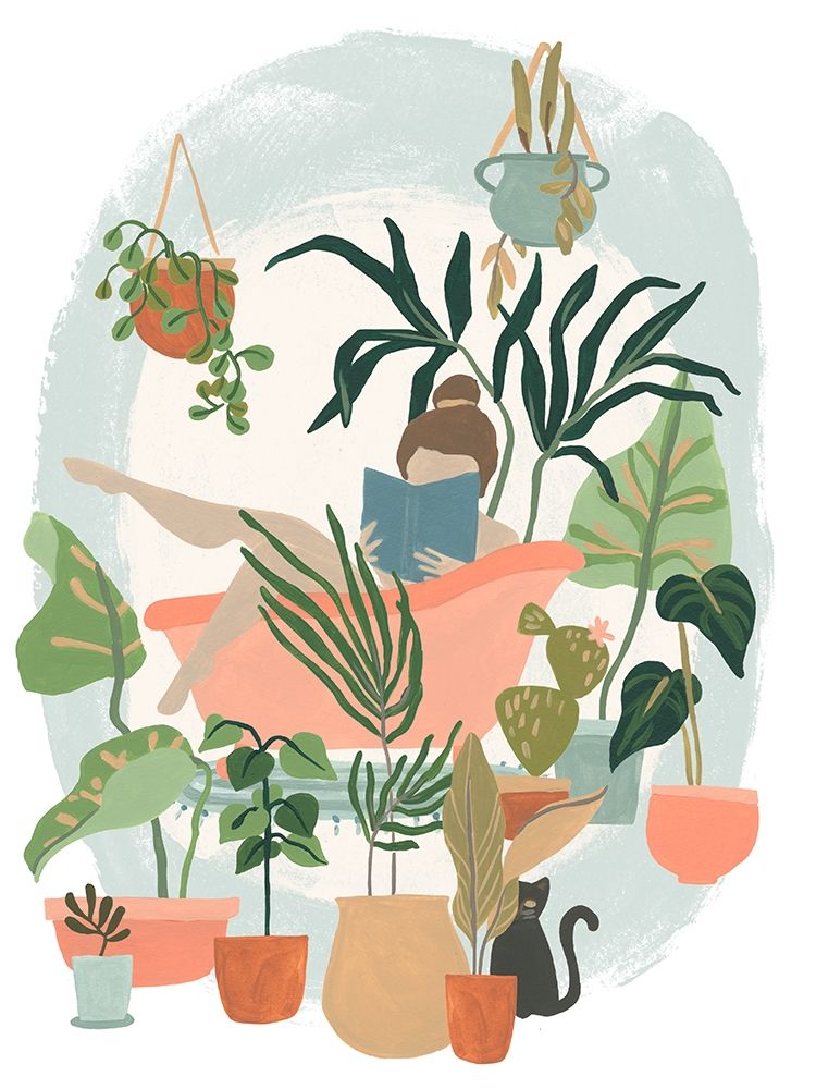 Plant Lady Bath I
