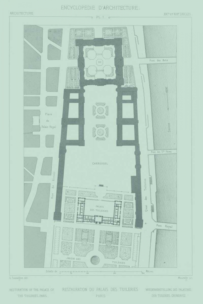 Mint and Slate Garden Plan I