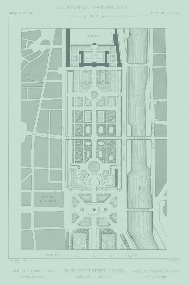 Mint and Slate Garden Plan II