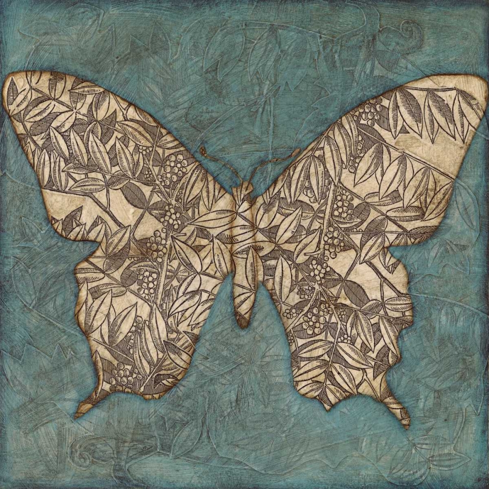 Collage Butterfly II