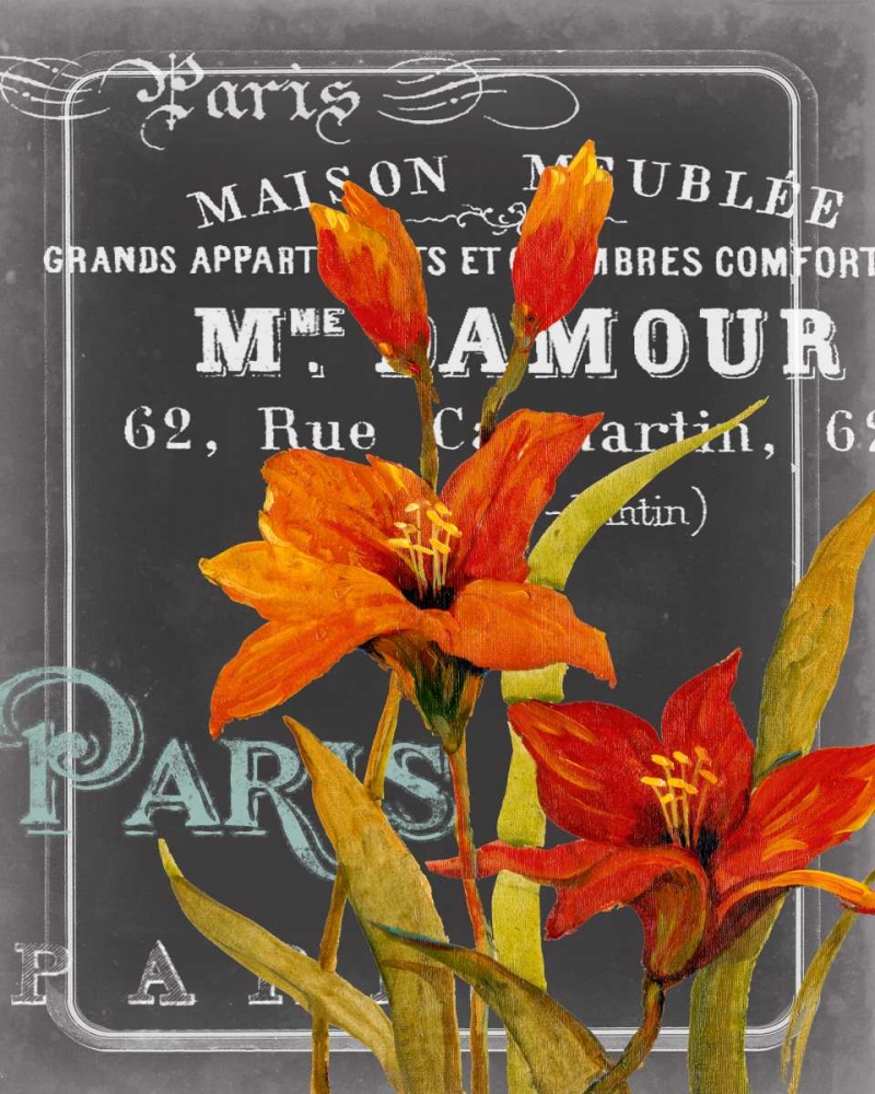 Chalkboard Paris I