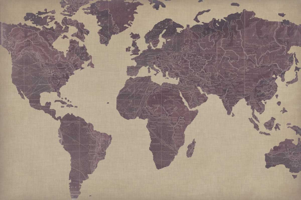 Linen Map III