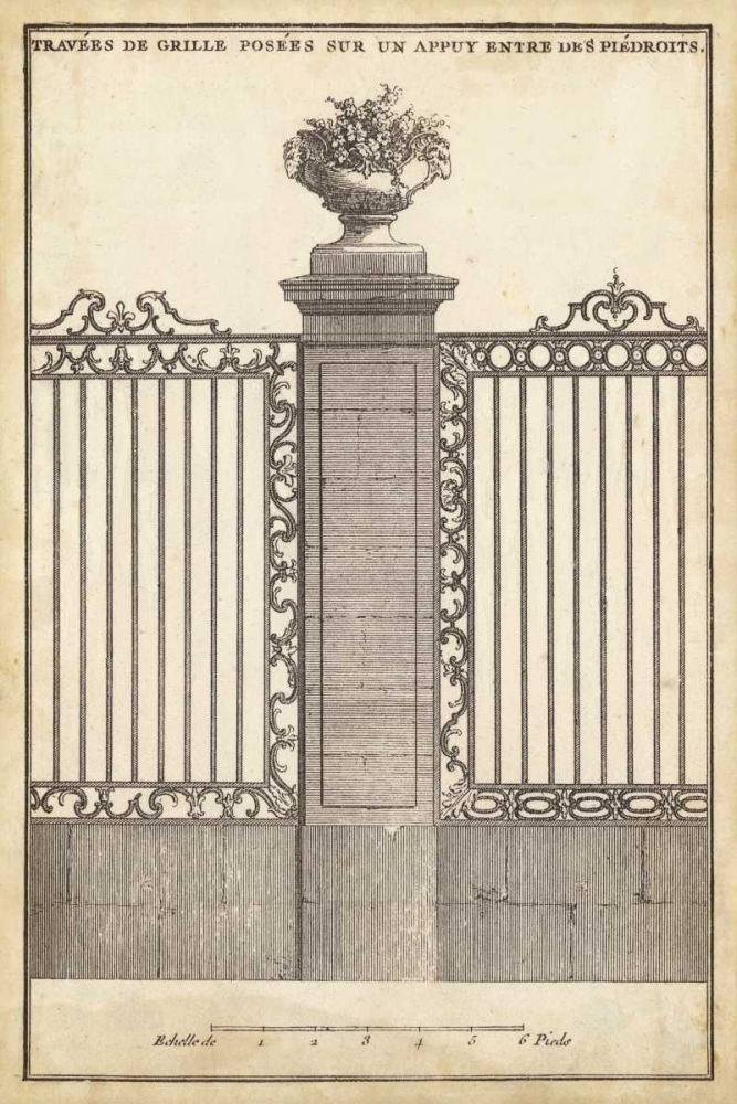 Antique Decorative Gate I