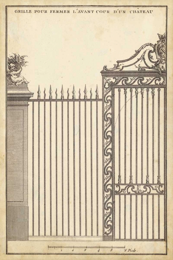 Antique Decorative Gate II