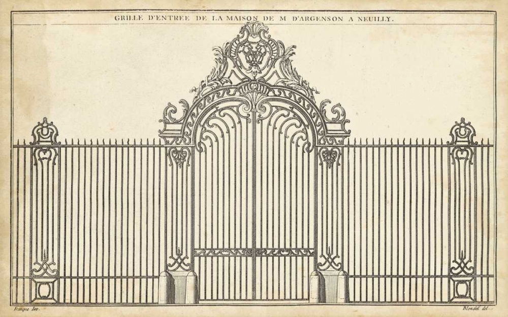 Antique Decorative Gate III