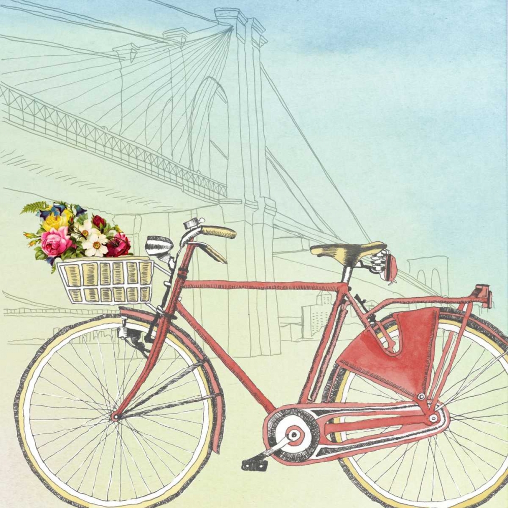 Biking Through New York
