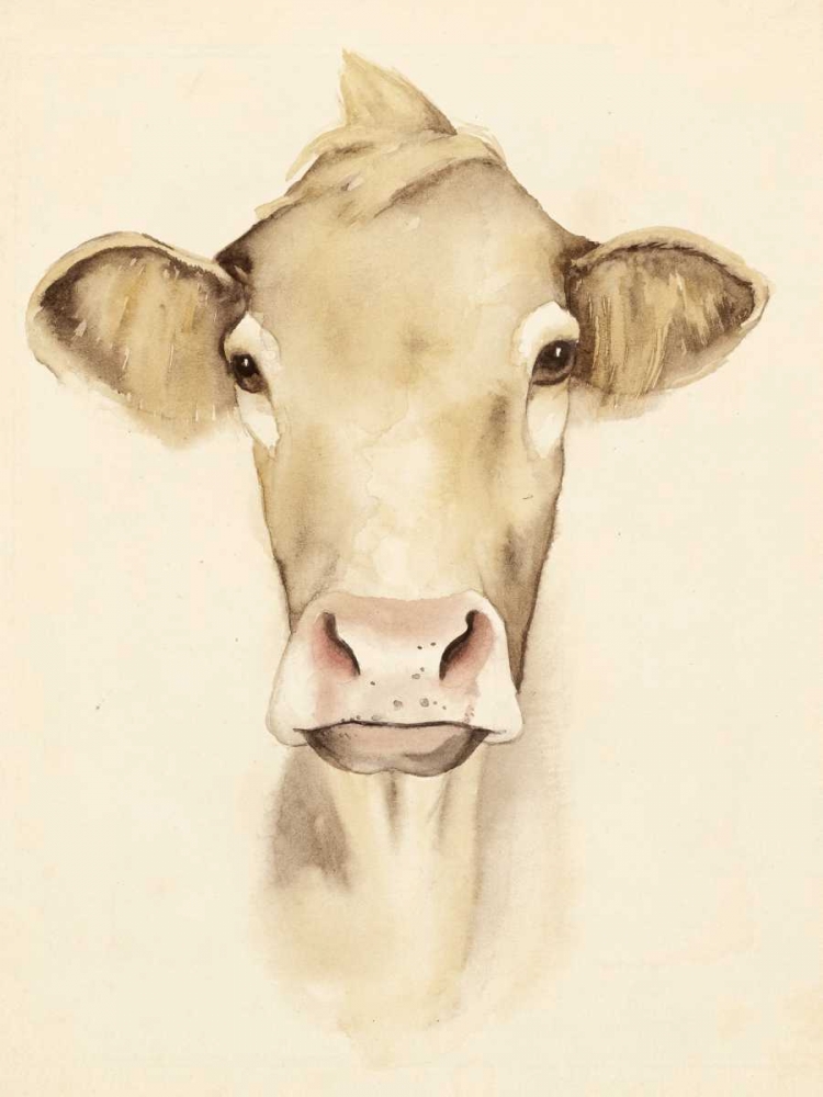 Watercolor Barn Animals III