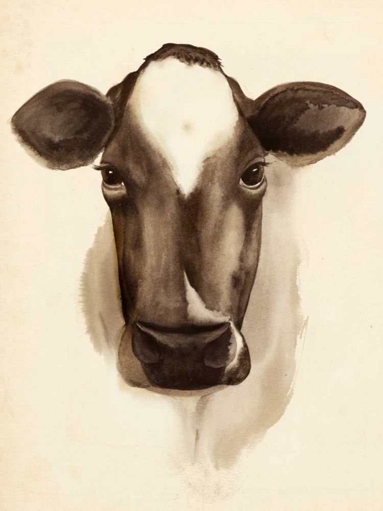 Watercolor Barn Animals IV