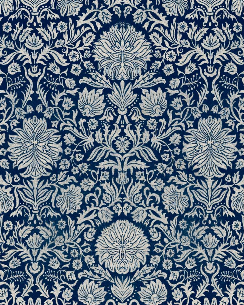Baroque Tapestry in Navy II