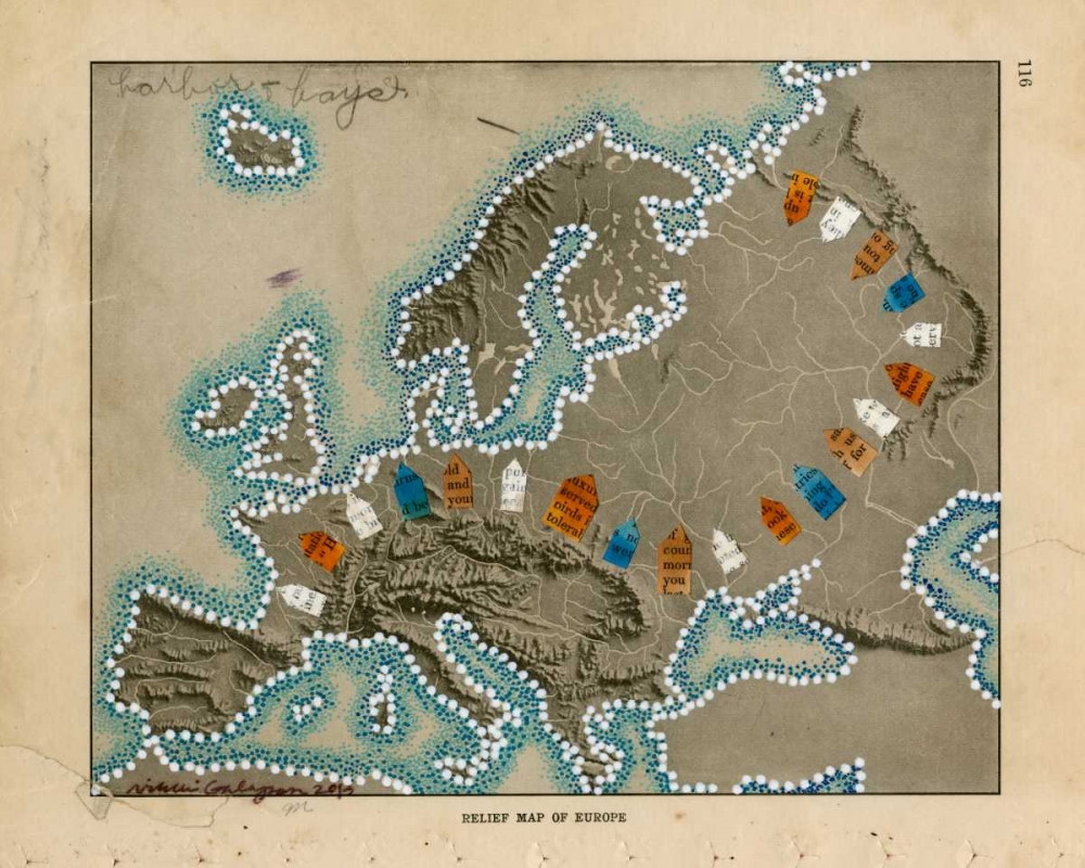 Relief Map of Europe