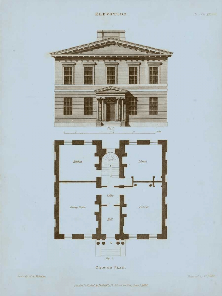 Chambray House and Plan IV