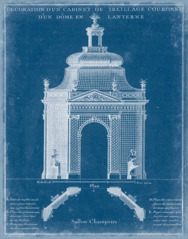 Garden Treillage Blueprint I