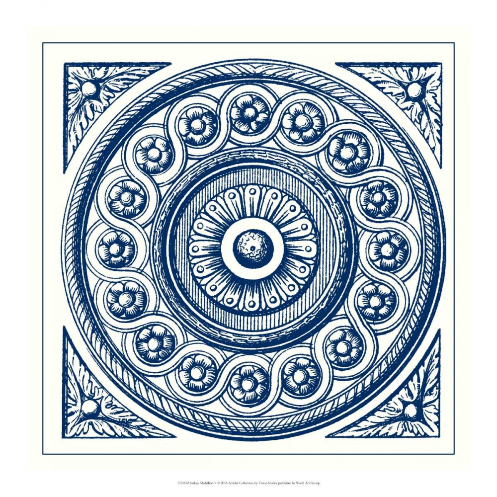 Indigo Medallion V
