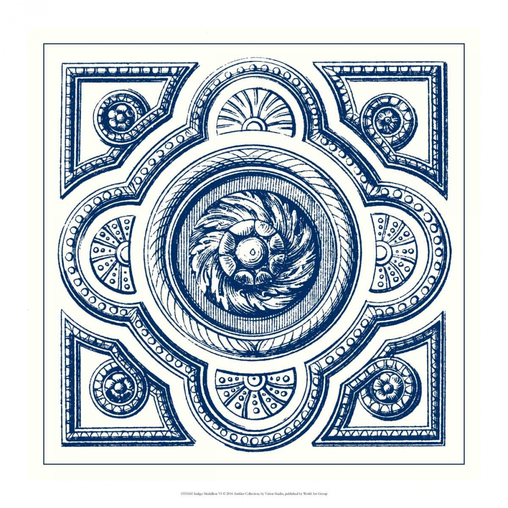 Indigo Medallion VI