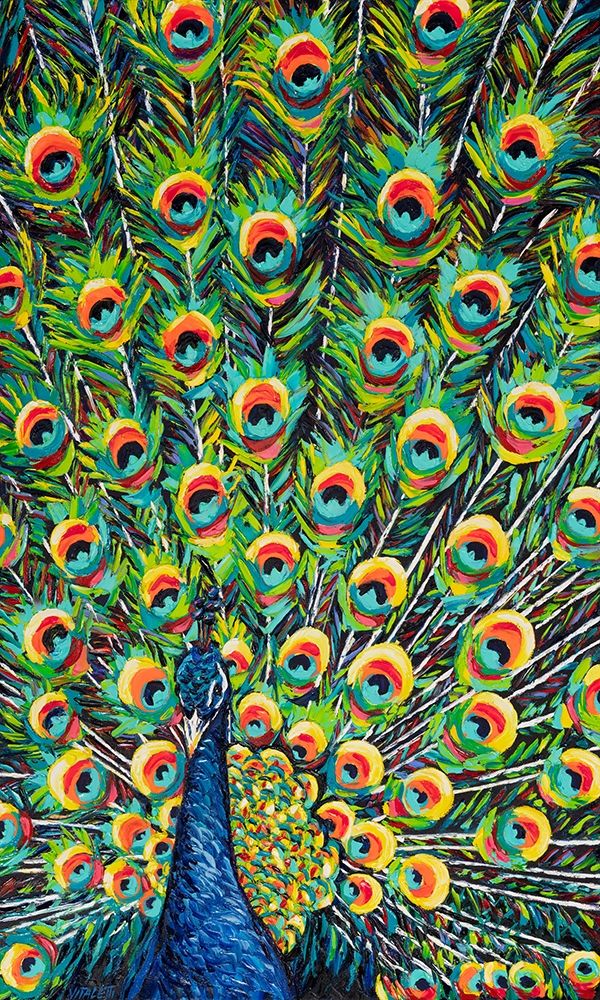 Lavish Peacock I