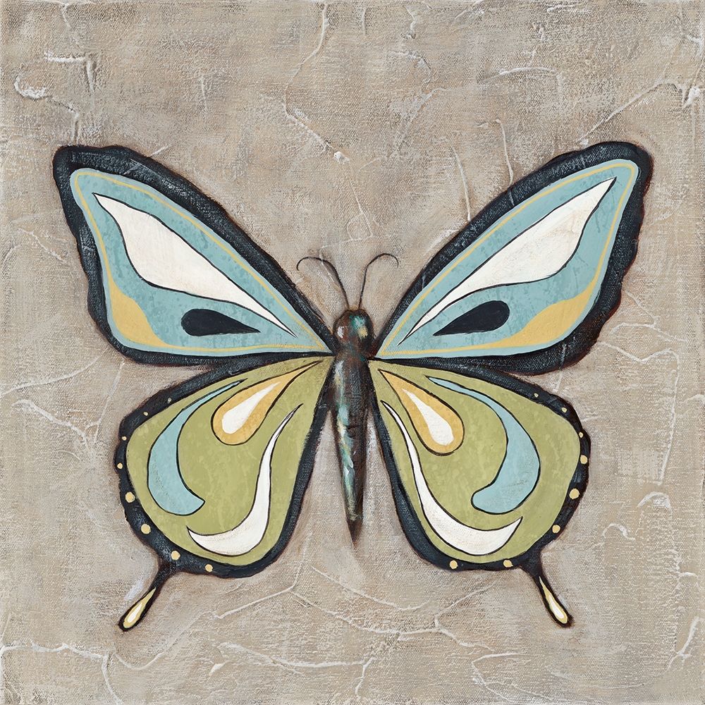 Graphic Spring Butterfly I