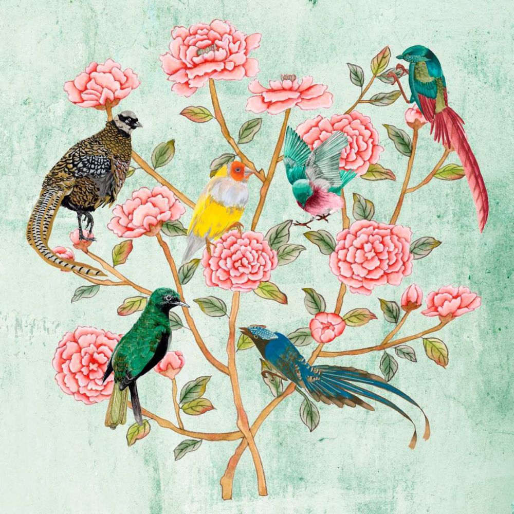 Minty Chinoiserie II