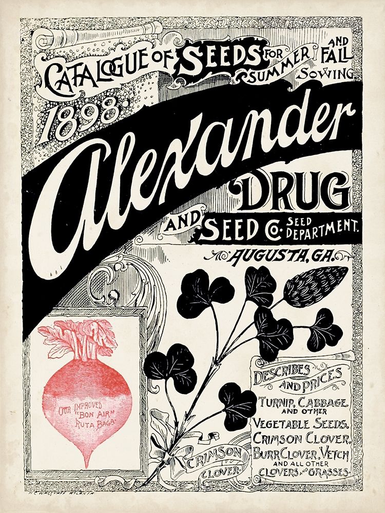 Antique Seed Packets XIV