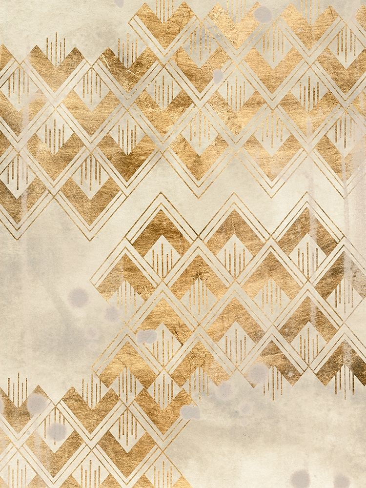 Deco Pattern in Cream II