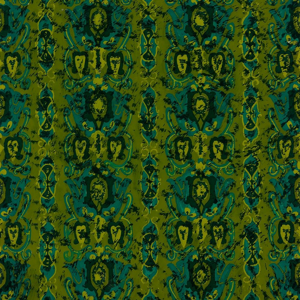 Teal Batik II