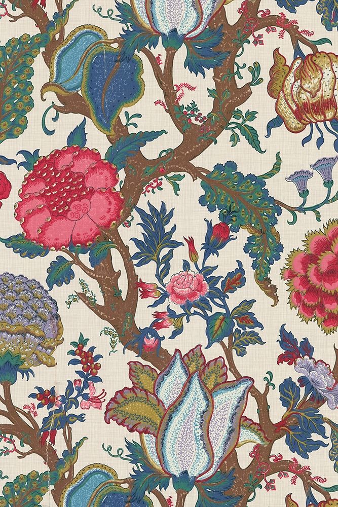 Vintage Jacobean Floral II