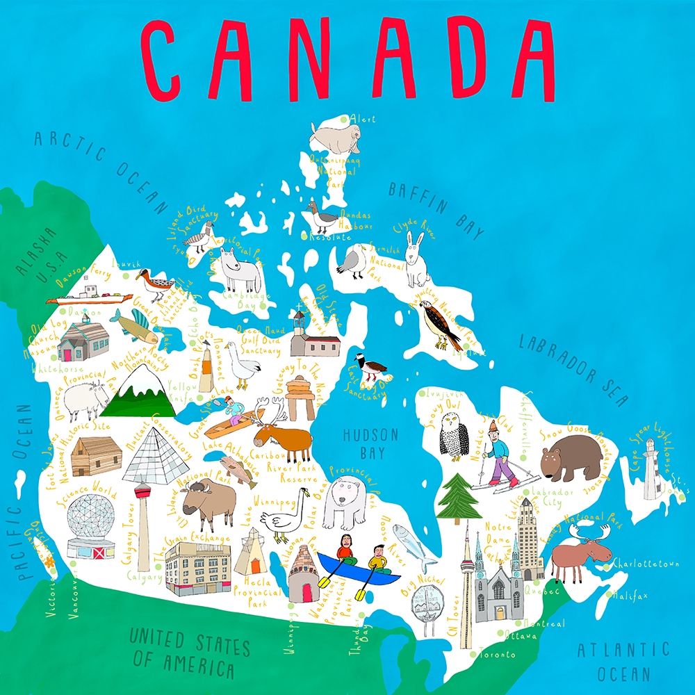Illustrated Countries Canada