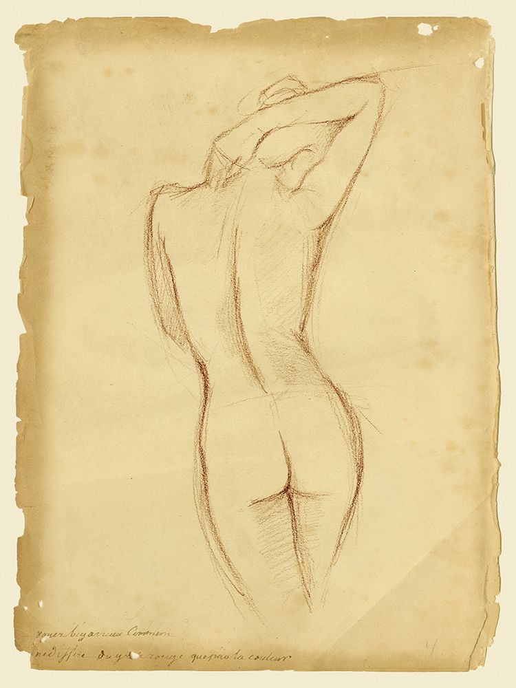 Custom Antique Figure Study I