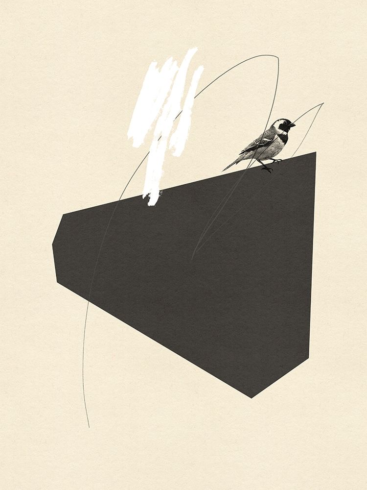 Steel Sequin with Bird III