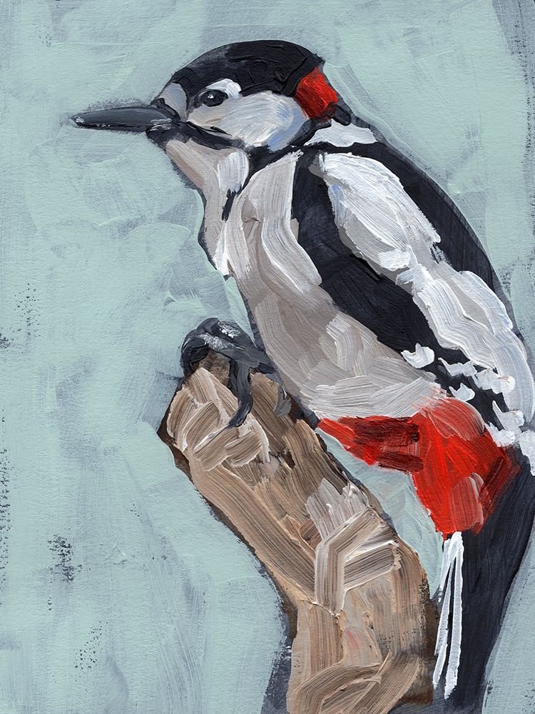 Woodpecker Paintstrokes I