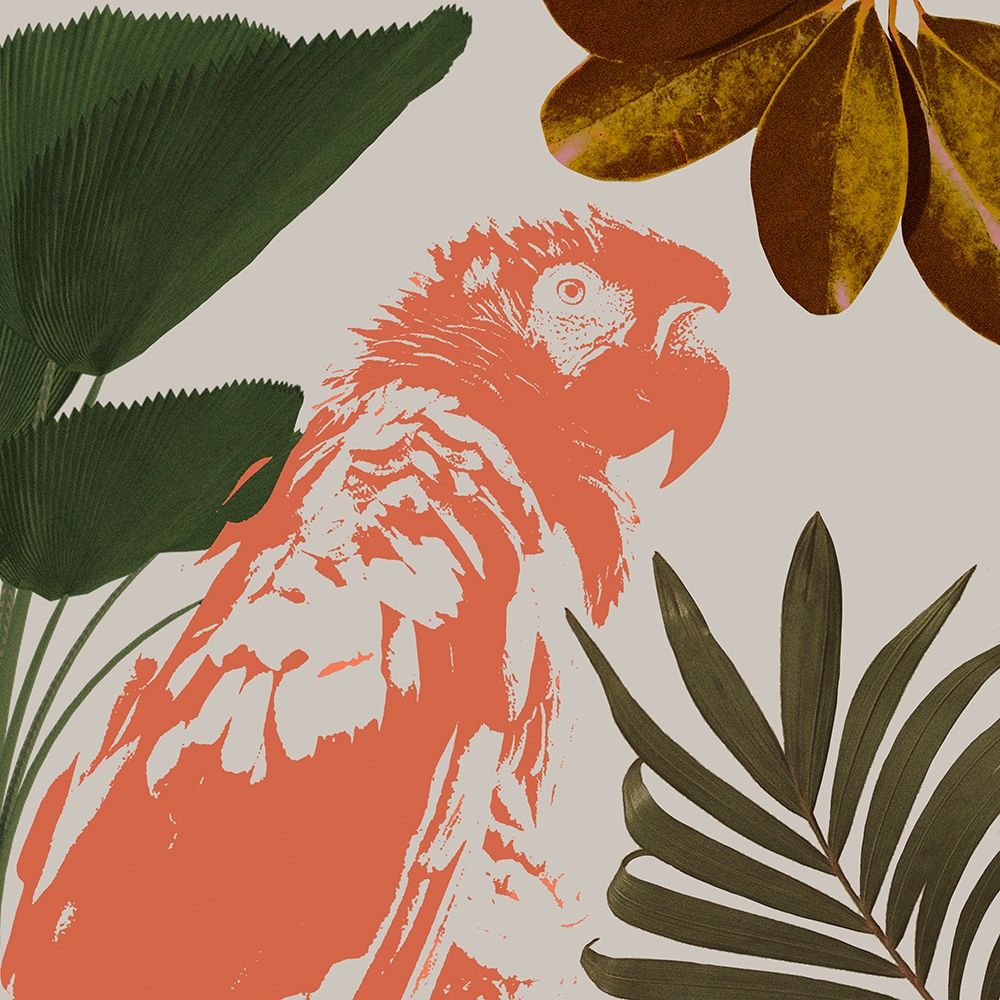 Graphic Tropical Bird I