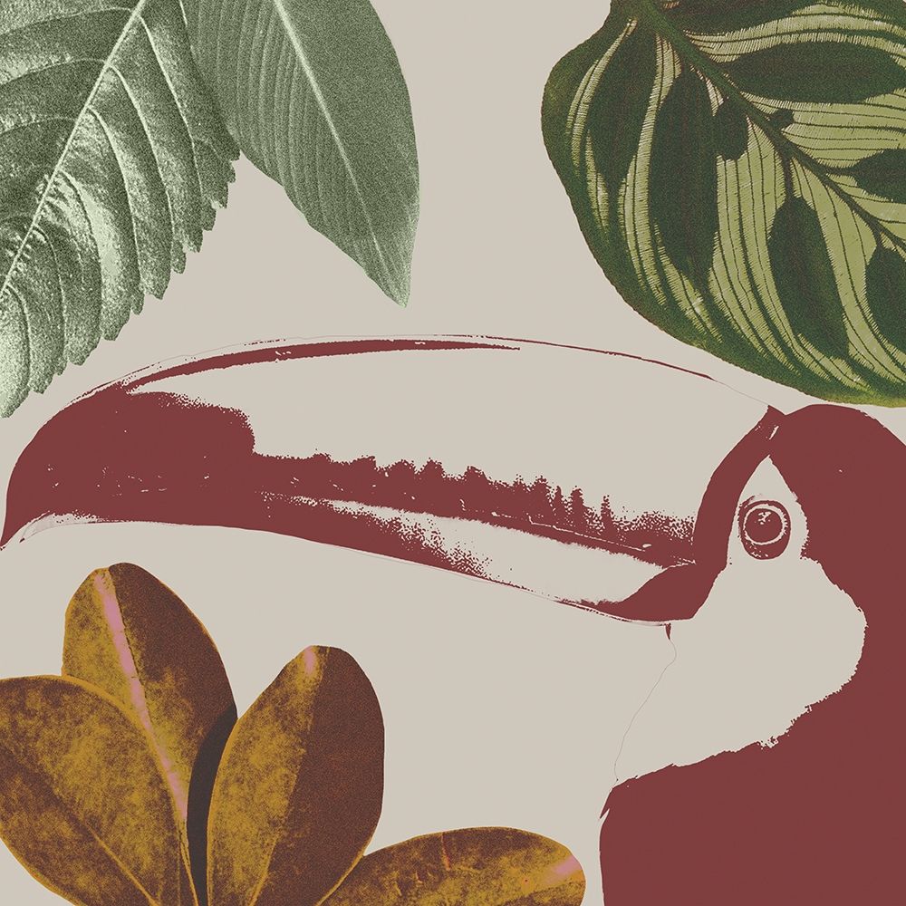Graphic Tropical Bird V