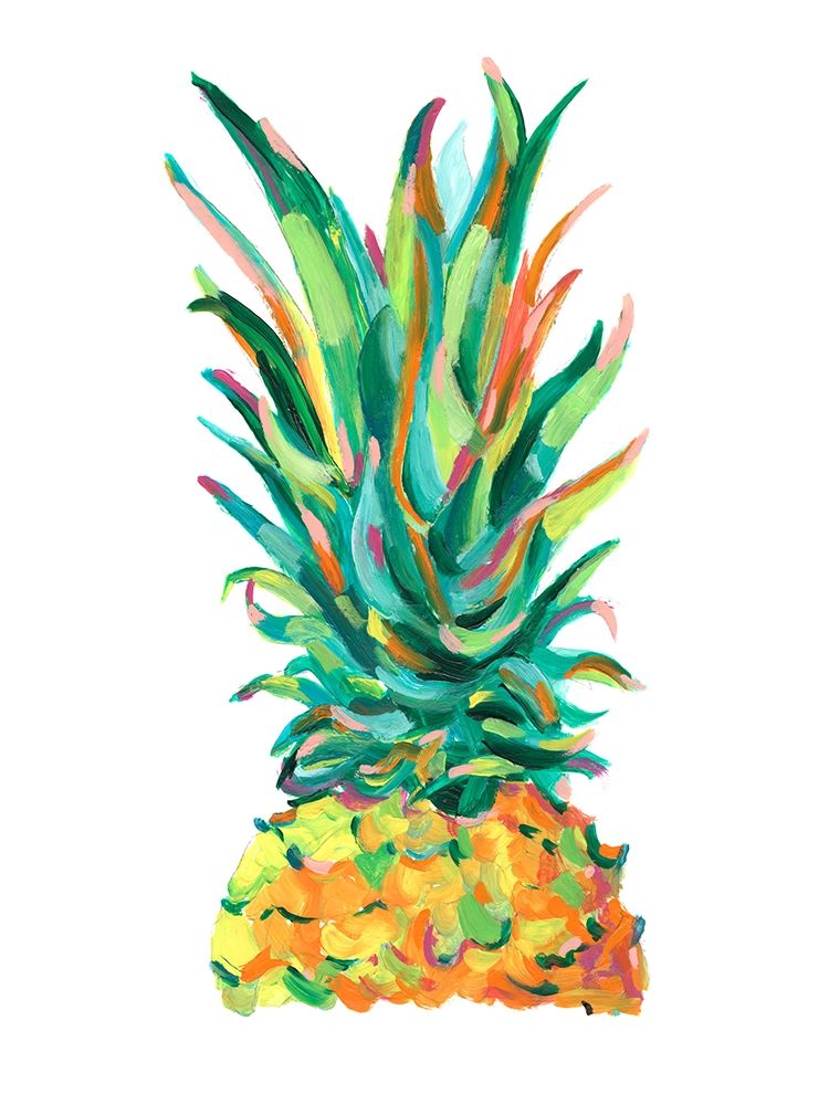Bright Pop Pineapple I