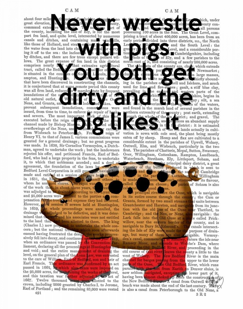 Never Wrestle with Pigs