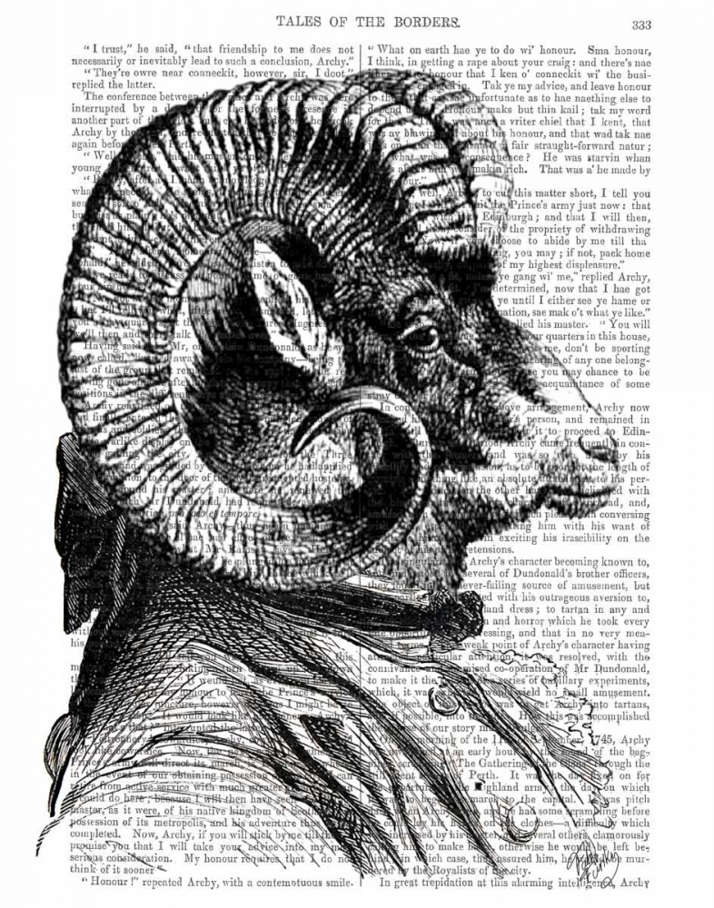Bighorn Sheep In Suit