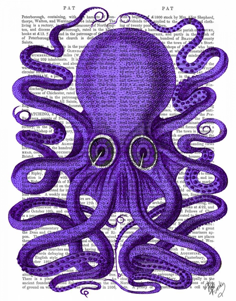 Purple Octopus