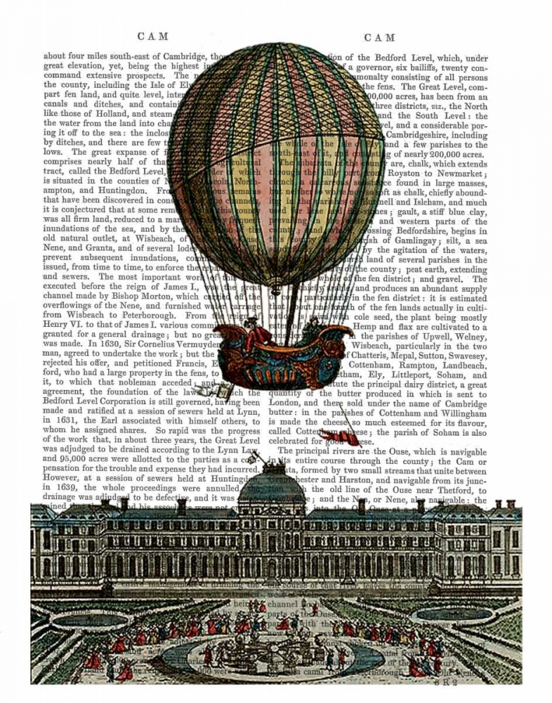 Airship Over City