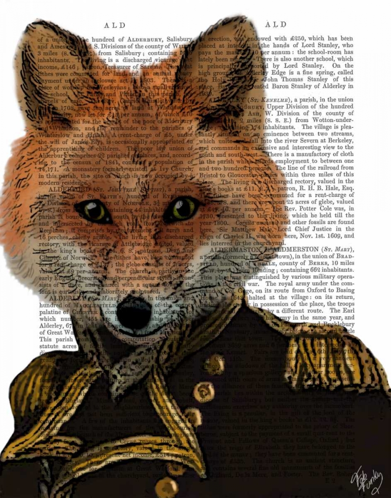Admiral Fox Portrait