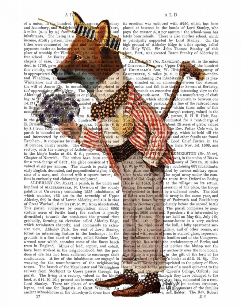 Fox in Boater