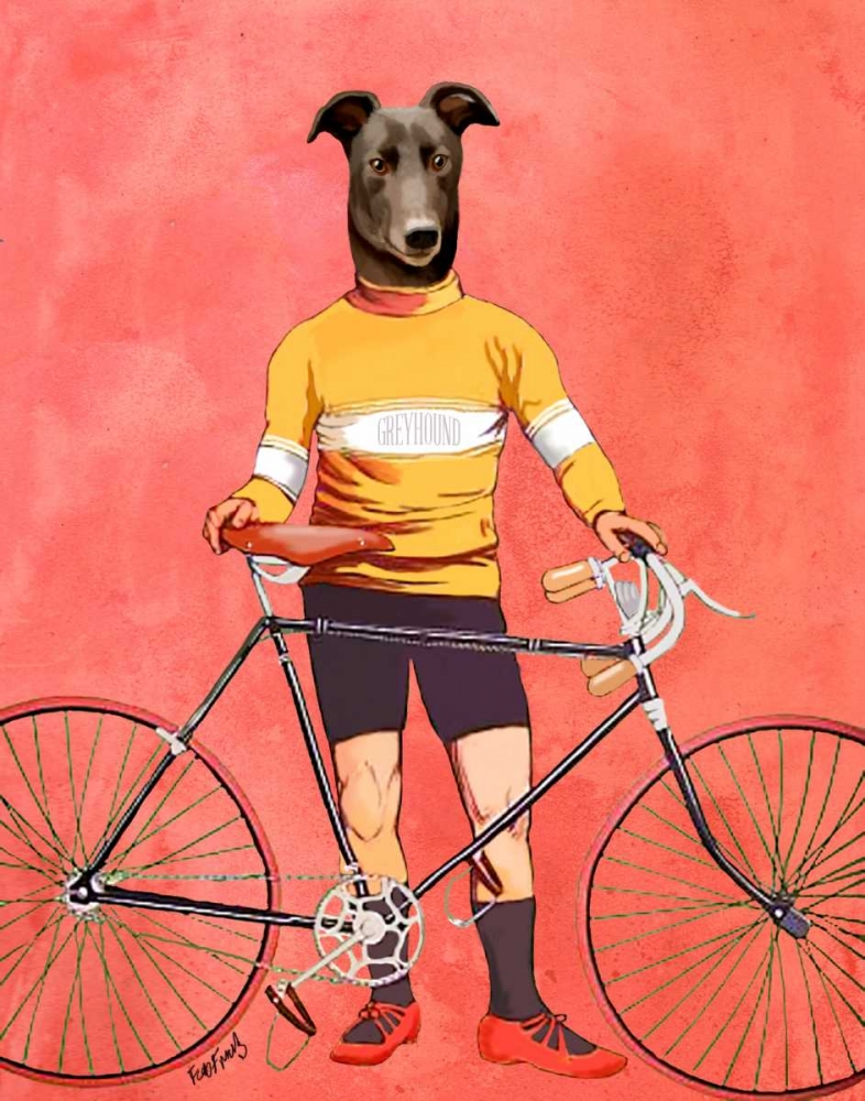 Greyhound Cyclist