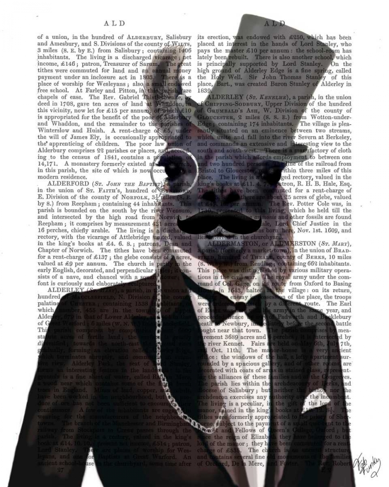 Llama in Tuxedo