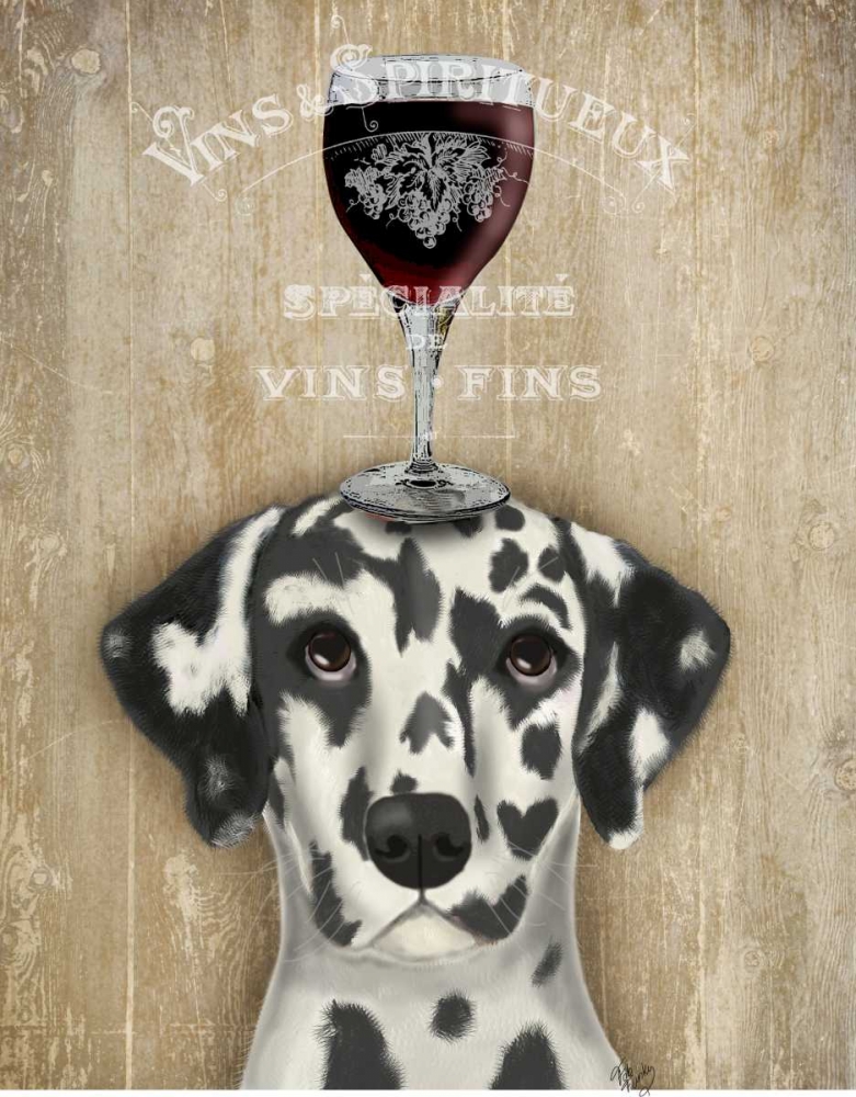 Dog Au Vin Dalmatian