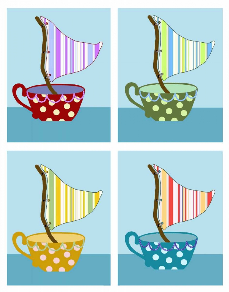 Teacups at sea
