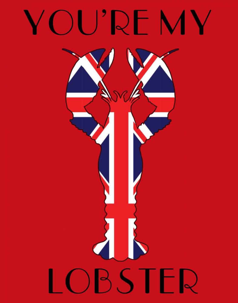 Union Jack Youre My Lobster