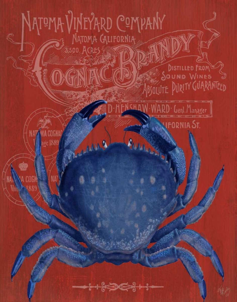 Crab Prohibition Crab On Red