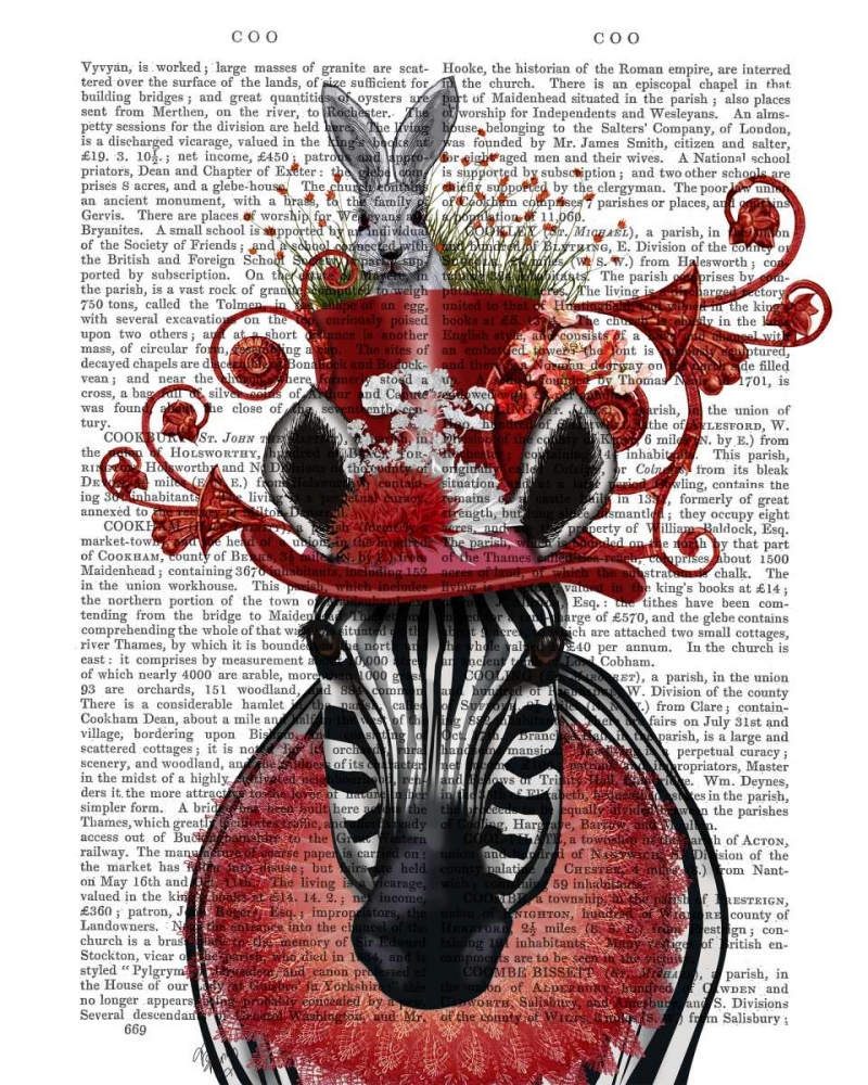Zebra and Bunny Hat