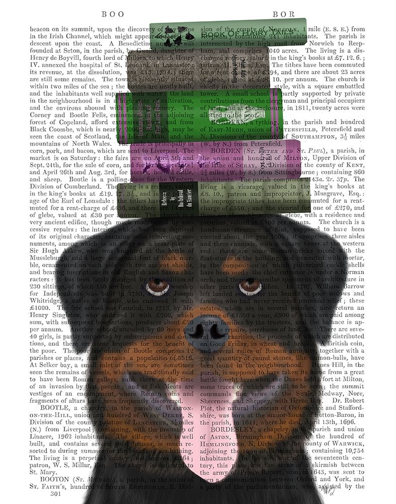Rottweiller and Books