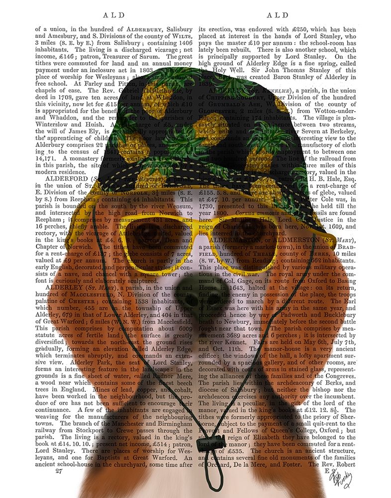 Beagle and Bucket Hat