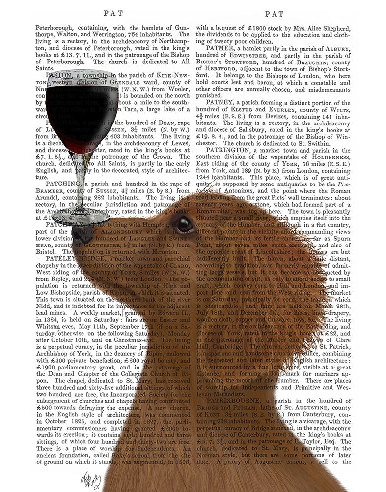 Dog Au Vin, Dachshund Gold