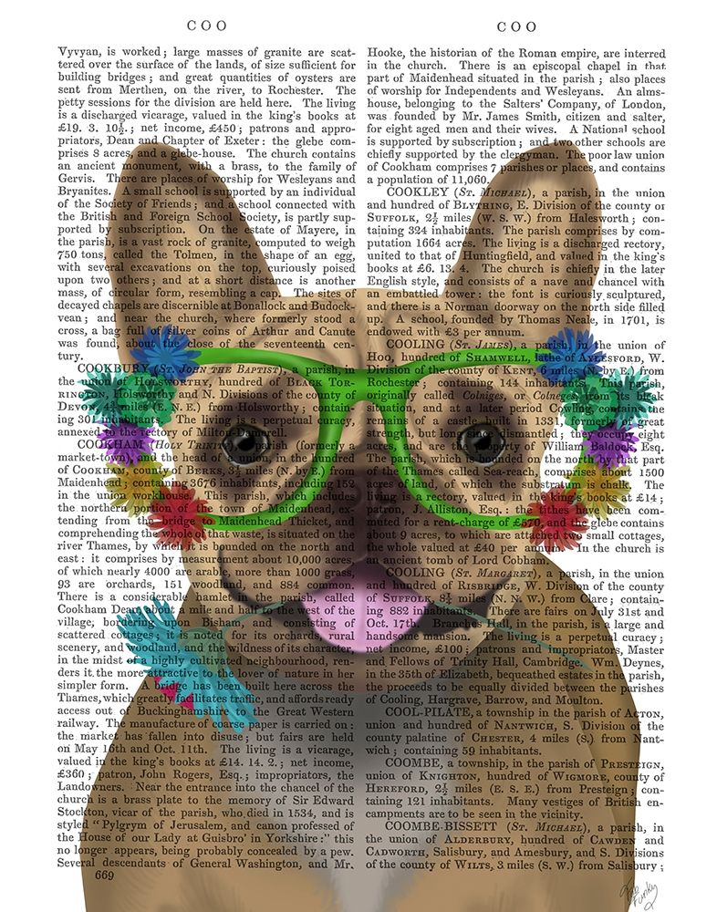 French Bulldog and Flower Glasses